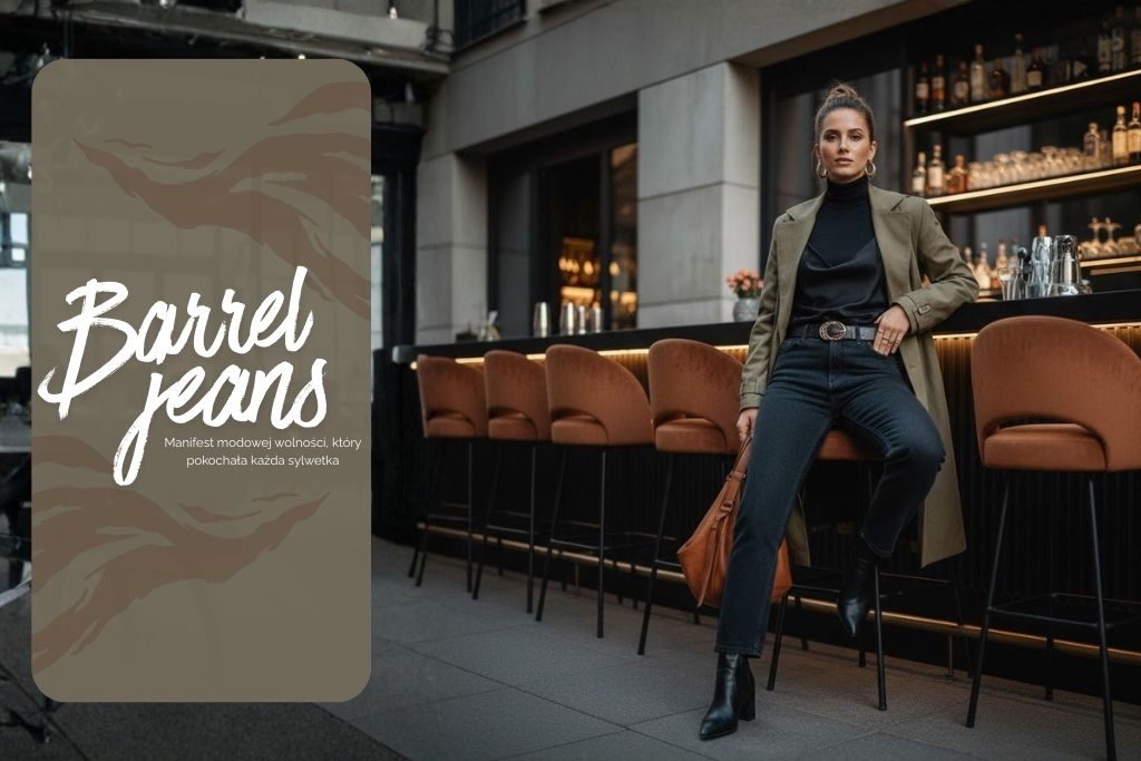 Barrel jeans – manifest modowej wolności, który pokochała każda sylwetka